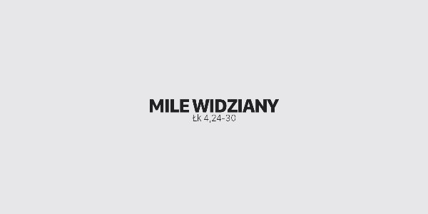 Jedno Słowo - Mile widziany