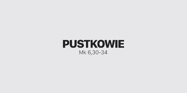 Jedno Słowo – Pustkowie
