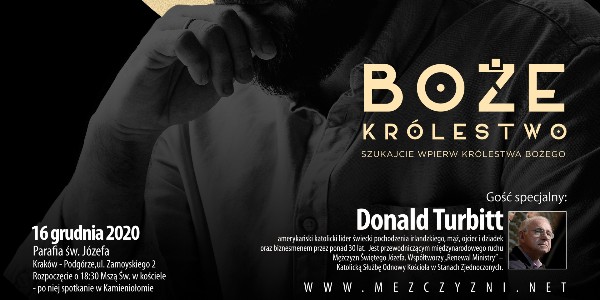 Spotkanie otwarte Mężczyzn Świętego Józefa w Krakowie - 16 grudnia 2020