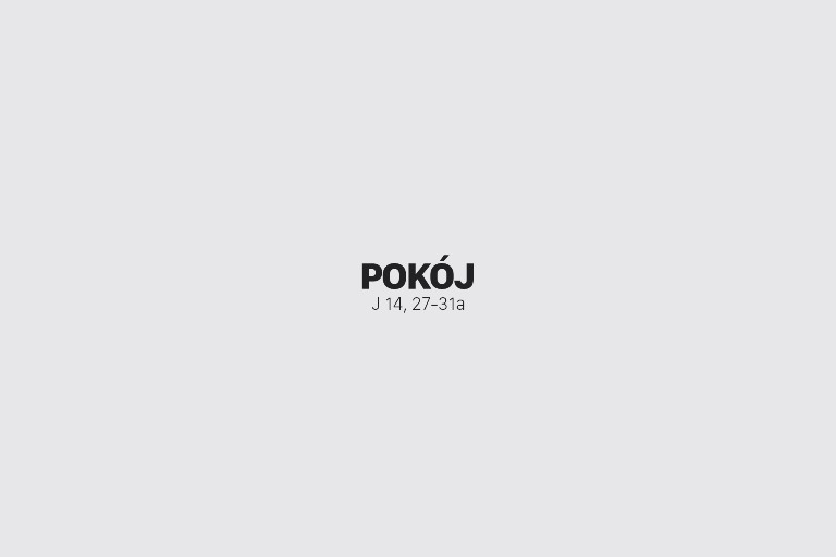 Jedno Słowo - Pokój
