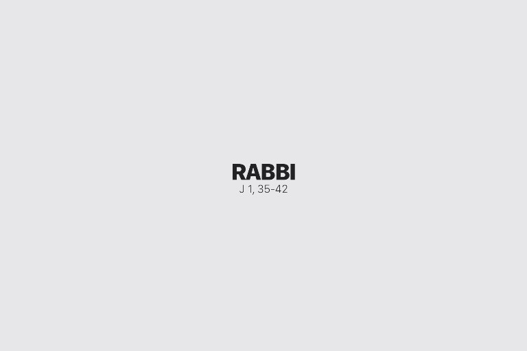 Jedno Słowo - Rabbi